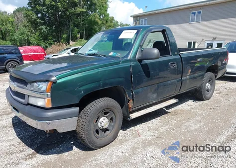 2003 Chevrolet Silverado 1500 Work Truck z USA, uszkodzony, nr VIN 1GCEK14V73Z101029